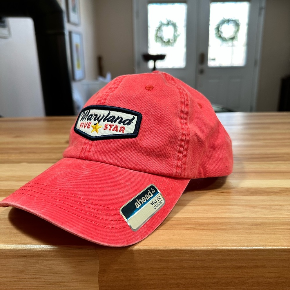 Maryland Five Star Red Cap